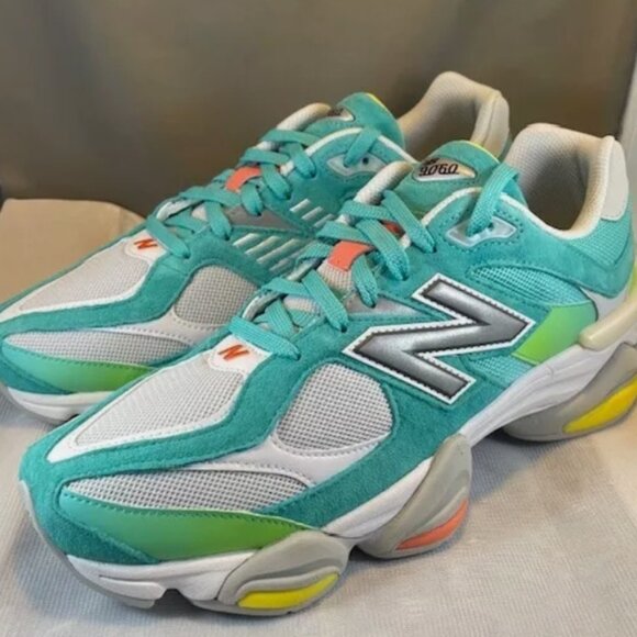New Balance 9060 DTLR Cyan Burst Men Sneaker U9060DBT - Picture 6 of 8